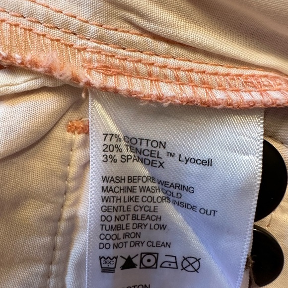 NWT Tommy Bahama Boracay Shorts Mens Sz 28 Coral Embroidered Logo Stretch 8 Inch - Picture 6 of 6